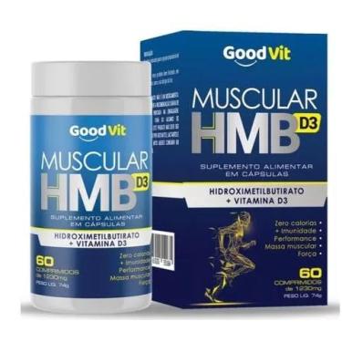 Imagem de Muscular Hmb Hidroximetilbutirato Com Vit D3 Good Vit