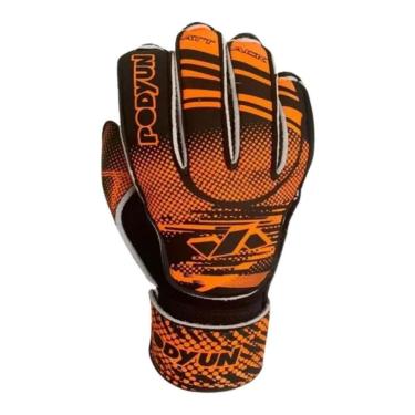 Imagem de Luva de Goleiro Futebol Campo, Society Podyun Infantil Laranja-Unissex