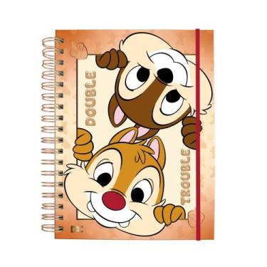 Imagem de Caderno Smart Univ. Tico & Teco C/80 Folhas Tira e Põe - Dac