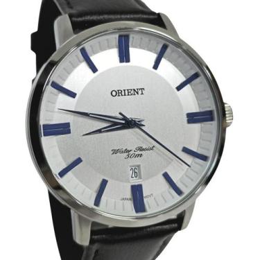 Imagem de Relógio Orient Masculino Analógico Couro MBSC1038 S1NX