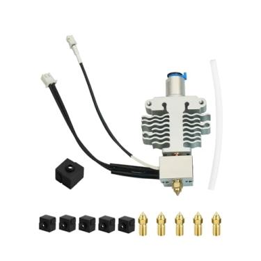 Imagem de Compatível com kit hotend extrusora Creality Ender 5 S1, peças de impressora 3D de bico completo de alta temperatura e alta velocidade de substituição(With Nozzles)