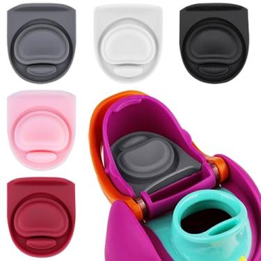 Imagem de ZONBBEE Rolha de substituição de vedação de borracha compatível com tampa de bico Owala Freesip16/19/24/32/1,134 g, 5 peças de junta de garrafa de água, tampa de silicone, inserção de tampa