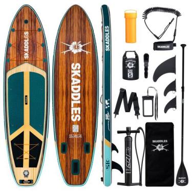 Imagem de Tabla de Paddle Board Inflable SKADDLES 11' para Adultos