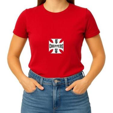 Imagem de Camisa Camiseta 100% Algodão Masculina Feminina West Coast Choppers Mo