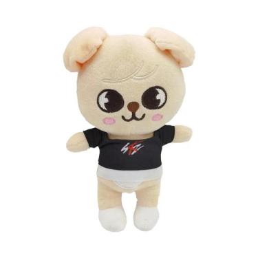Imagem de Boneco De Pelúcia Stray Kids Wolf Chan De 20cm, Companheiro Fofo Para 