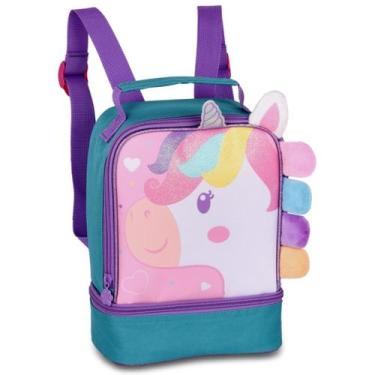 Imagem de Lancheira Termica Infantil Creche Escola Passeio 2 Compartimentos Meni