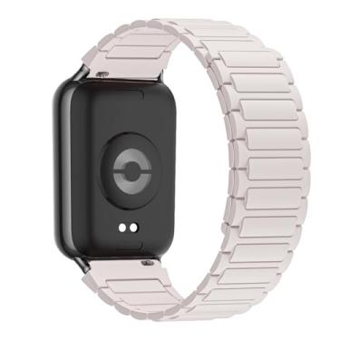 Imagem de XMKT Pulseira de silicone para relógio inteligente Mi Band 8 Pro, pulseira de substituição para Redmi Watch 4 (BStar, para Redmi Watch 4)