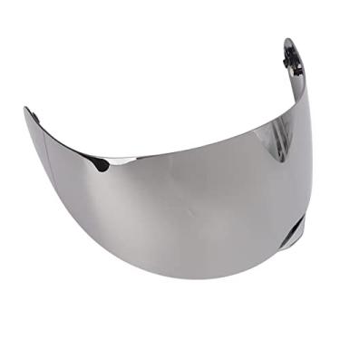 Imagem de Cryfokt Lente Durável para Capacete de Proteção contra para Motocicleta Adequada para AGV VISOR K5 S K3 SV, Viseira Profissional Anti-riscos Com Campo de Visão de 190 °, Fácil Substituição Adequada