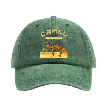 Imagem de Boné De Beisebol Unissex Ajustável Leve E Moderno Com Estampa CAMEL Ac