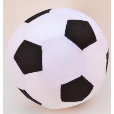 Imagem de Bola de Futebol de Pelúcia Velboa 20 cm - Elza Lemos