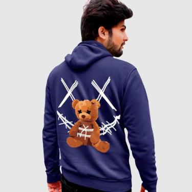 Imagem de Blusa Moletom Genuine Grit Masculina Estampada Algodão 30.1 Ted Xmiley