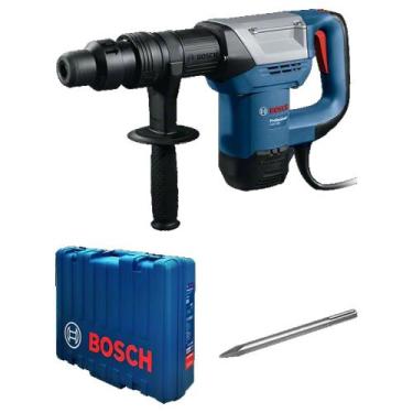 Imagem de Martelo Demolidor SDS Max 1100W 7,5J Bosch GSH 500, Azul, 220V