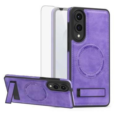 Imagem de Asuwish Capa de telefone compatível com S25 Edge JDCXQZJ US Roxo