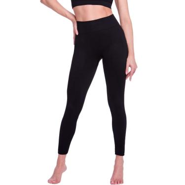 Imagem de Calça Legging Fitness Plié Cintura Alta Sem Costura Adulto-Feminino