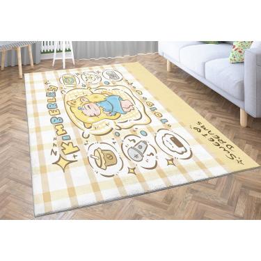 Imagem de Tapetes Super Macios Para Sala De Estar Quarto, Pilha Densa Grossa Não Galpão Tapete Fofo Tapete Pequeno Médio Grande Tapetes De Área De Cozinha Tapete De Chão, Cartoon Girl, 120 x 170 cm