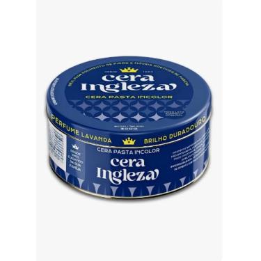 Imagem de Uau Cera Pasta 300g Ingleza Incolor Brilho Aplicável em Madeira