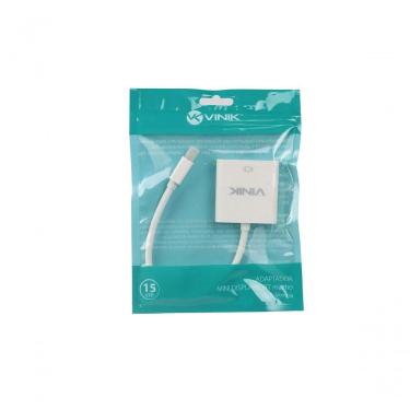 Imagem de Adaptador Mini Displayport Macho X Vga Femea 15cm