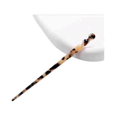 Imagem de Pauzinhos De Cabelo De Resina Acetato Estilo Chinês Vintage, Grampos D