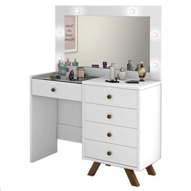 Imagem de Penteadeira Camarim Luna Branco - Luapa Móveis