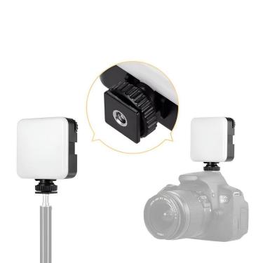 Imagem de Mini Luz Led Portátil Para Vídeo Câmera Rgb Lâmpada