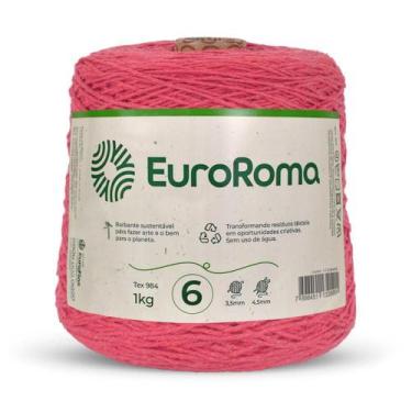 Imagem de Barbante EuroRoma Colorido Nº06 1,0Kg, MELANCIA