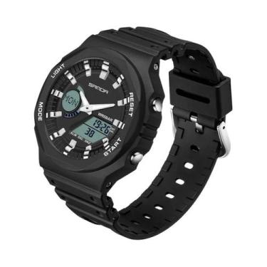 Imagem de Relógio Esportivo Militar Masculino À Prova D'água, Relógio De Quartzo