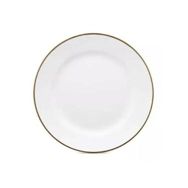 Imagem de Jogo De Pratos Sobremesa Em Porcelana Flamingo Com 6 Peças 22cm Oxford