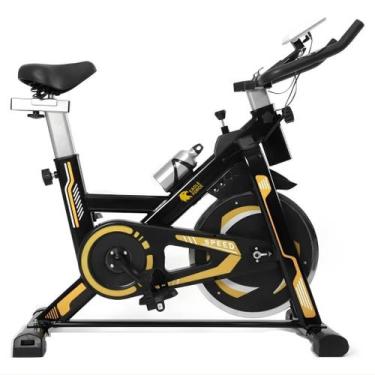 Imagem de Bicicleta Bike Ergométrica Spinning Roda 13kg Silenciosa Compacta Supo