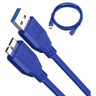 Imagem de Cabo Usb Am/micro Bm 3.0 Hd Externo 1.0m