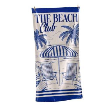Imagem de Toalha de Praia Aveludada 100% Algodão - Dohler - DOHLER S.A., THE BEA