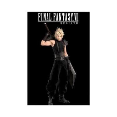 Imagem de Pôster De Anime Cloud Sephiroth Final Fantasy Em Tela Para Sala De Est