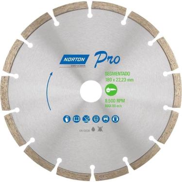 Imagem de Disco De Corte Diamantado, Segmentado, 180 Mm, F22, 70184645783, Norton Ostenvonder