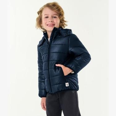 Imagem de Jaqueta Infantil Menino Casaco Inverno Universitário Eua - Rovitex Kid