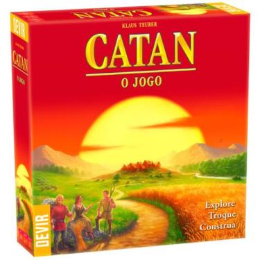 Imagem de Catan O Jogo De Tabuleiro Devir Português Board Game