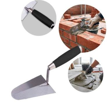 Imagem de Colher De Pedreiro 7 Polegadas Profissional De Aço - Nilo-imports