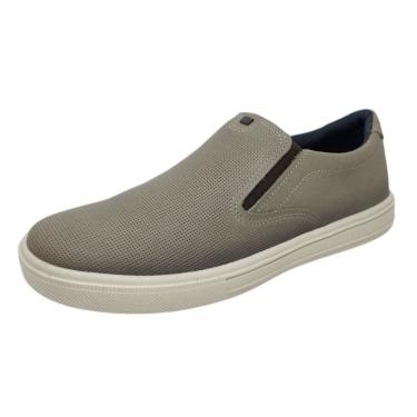 Imagem de Sapatênis Masculino Conforto Fibertech Moderno Slipon Pegada