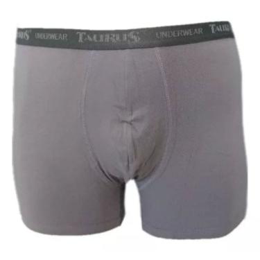 Imagem de Cueca Boxer Algodão Elastano Tamanho Grande Diversas Cores Plus Size Cotton Taurus G1/G2/G3