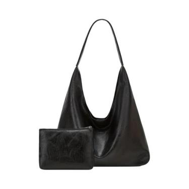 Imagem de Bolsa Tote Grande Retrô Feminina - Design Simples e Elegante, BR-G, Pr