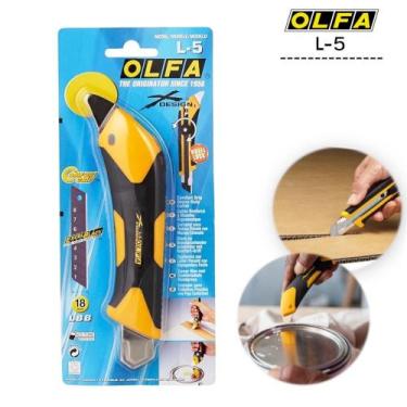 Imagem de Estilete Largo Heavy Duty Olfa 18mm L-5