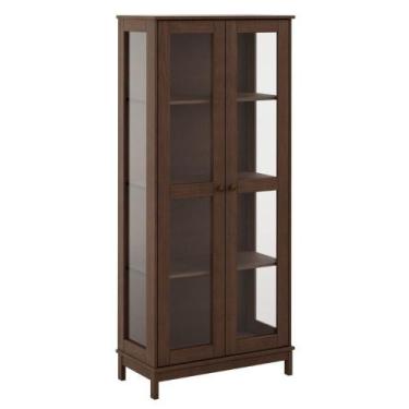 Imagem de Cristaleira Madeira Macica Taeda 180X80 cm 1963 Festra - Milani Store,