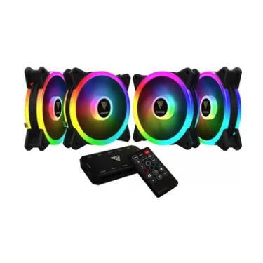 Imagem de Kit Cooler FAN com 4 Unidades GAMDIAS Aeolus - M2-1204R