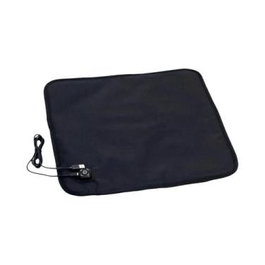 Imagem de Almofada Aquecedora USB Impermeável Para Animais De Estimação, Coberto