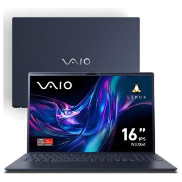 Imagem de Notebook Vaio Fe16 Amd Ryzen 5-5625u Linux 8gb Ram 256gb Ssd Wi-fi 6 T