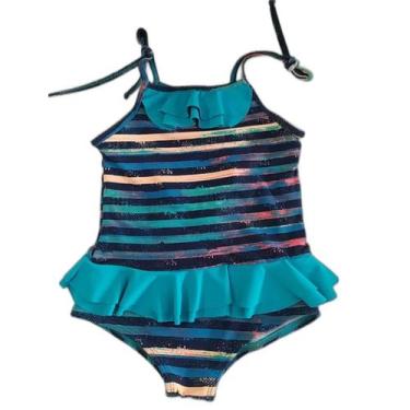 Imagem de Maiô estampado infantil com babado mais corpo - MAIS CORPO MODA PRAIA 