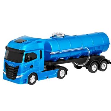 Imagem de Caminhão Iveco S-Way Tanque De Pipa Com Detalhes Realistas e Rodas Cro