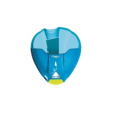 Imagem de Apontador Com Depósito I-gloo Eject Maped Azul