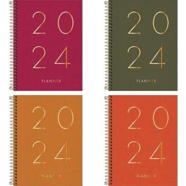 Imagem de Agenda Planner 2024 Executiva Espiral Lume M7 Tilibra