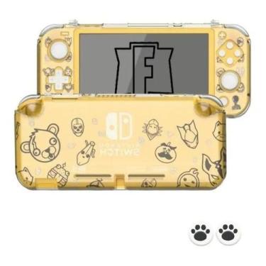 Imagem de Capa Case Acrílico Transparente Proteção Grips Compativel com Nintendo