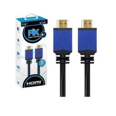 Imagem de Cabo Hdmi Plus Pix 2.1 / 8K 19 Pinos Gold - 1,5M