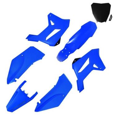Imagem de Kit Plástico Carenagem Biker R1de C/ Number Plate Next Xr 250 Tornado,